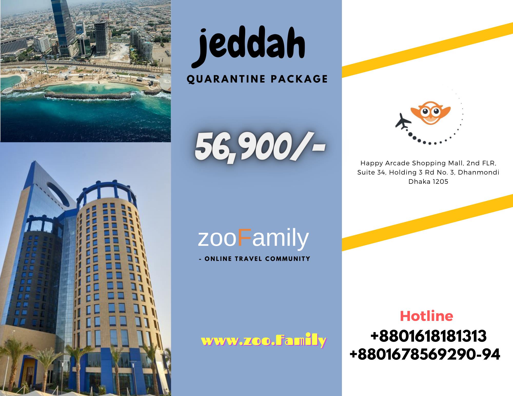 Quarantine package for saudi arabia