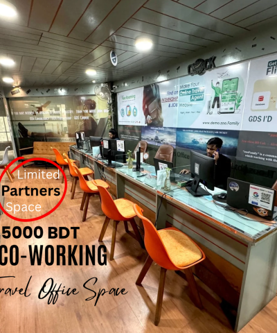 Co-Work Travel Business Office At Dhanmondi, Dhaka, Bangladesh