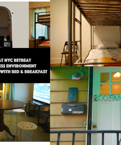 3 Night Stay at NYC Retreat with mindfulness environment |  NewYork Homestay with BED & BREAKFAST